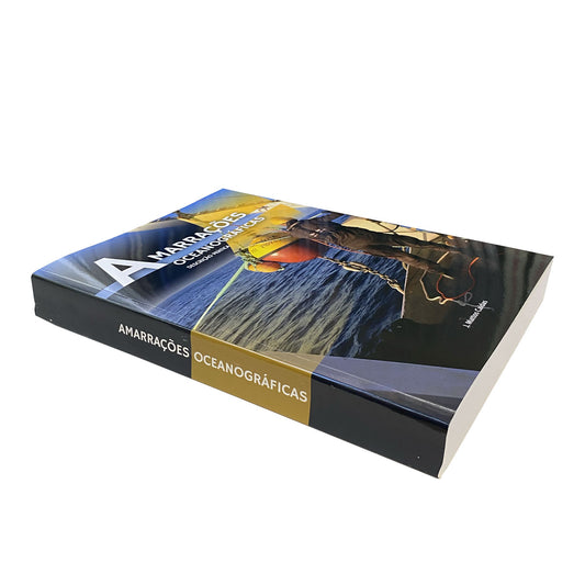 miolo do livro Amarrações Oceanográficas – Descrição Prática, de J. Mattos Caldas. Edição técnica das Edições de Marinha.