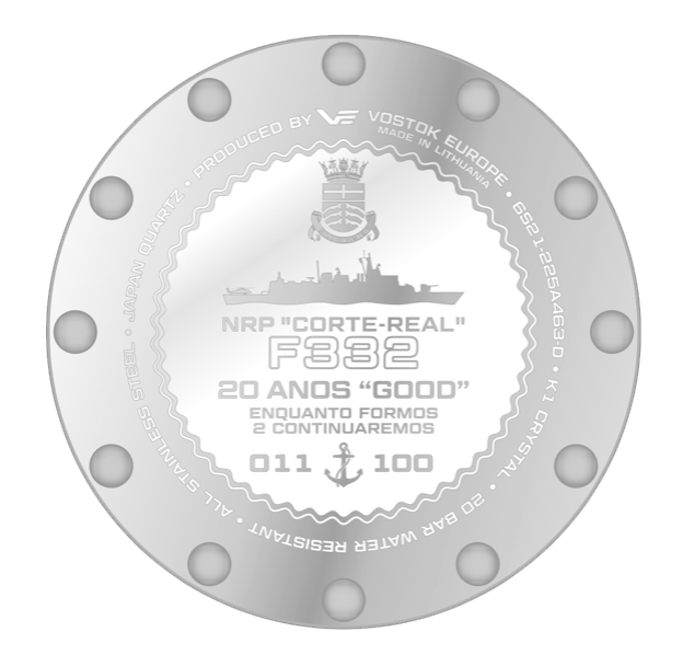 Relógio Edição Comemorativa - 20 anos NRP Corte Real