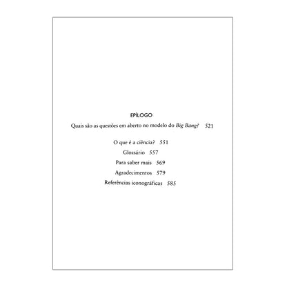 Página do miolo do livro exibindo a secção de apêndices, glossário e referências bibliográficas estruturadas para apoio ao leitor.