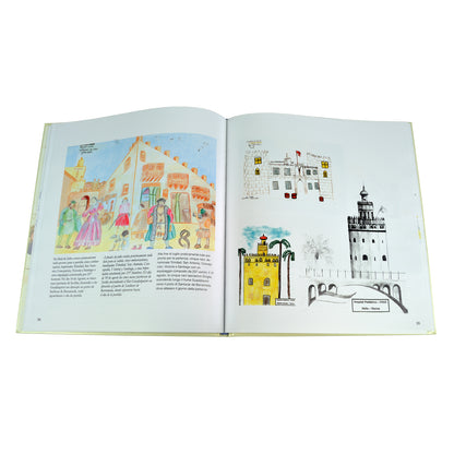 miolo do livro Marinheiros da Esperança, na Rota de Magalhães e Elcano