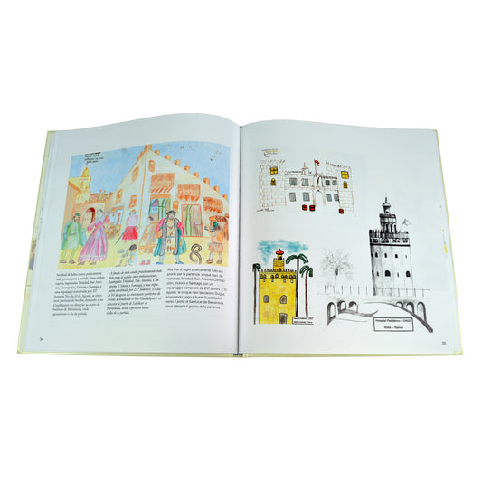 miolo do livro Marinheiros da Esperança, na Rota de Magalhães e Elcano