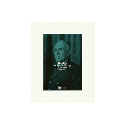 Poster com  passe-partout Reality