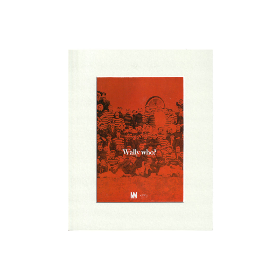 Poster com passe-partout Wally Who