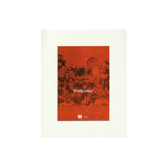 Poster com passe-partout Wally Who