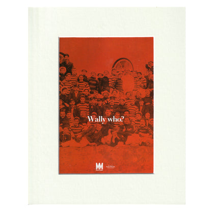 Poster com passe-partout Wally Who