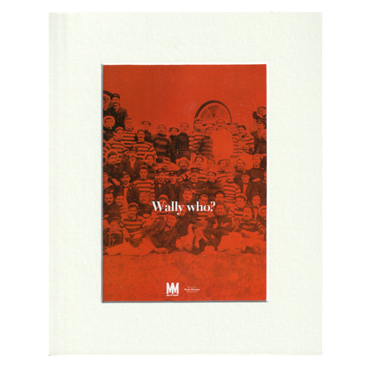 Poster com passe-partout Wally Who