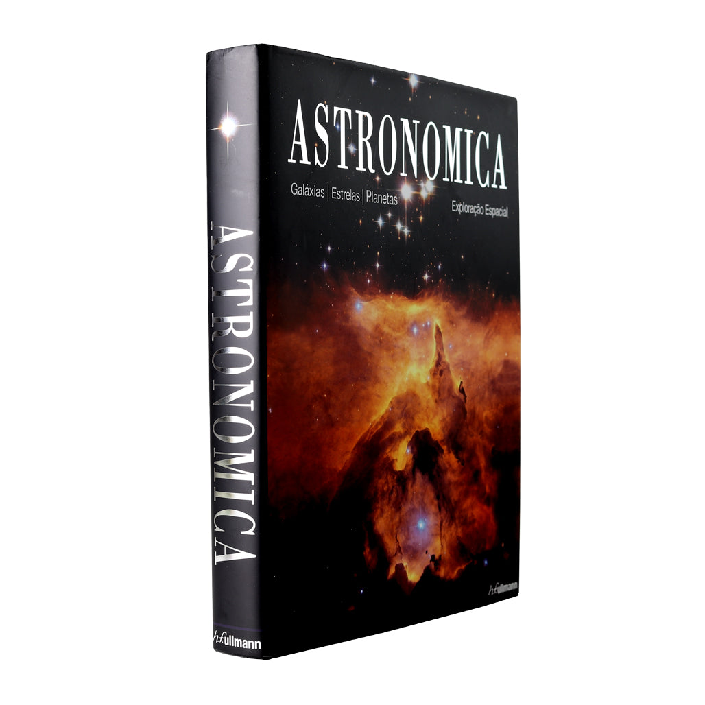 Capa do livro astronómica da editora fullman disponivel na loja do museu de marinha