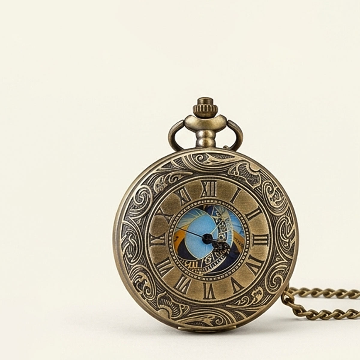 Relogio de Bolso Relogio Praga Relogio Astronomico Mostrador Astronomico Bronze Vintage Relogio Antigo Instrumentos Nauticos Historia Navegacao Loja do Museu Museu de Marinha Prenda Colecionadores Pocket Watch Prague Astronomical Clock Vintage Watch Antique Bronze Timepiece Navy Museum Gift