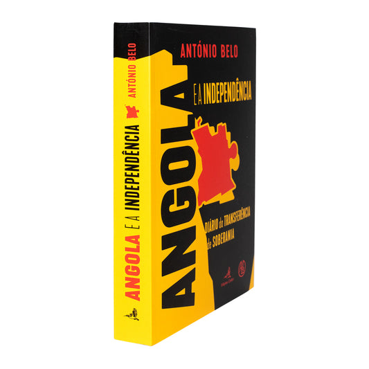 Capa do livro de António Belo sobre o Acordo de Alvor e o processo de descolonização e independência de Angola. Edições Colibri.