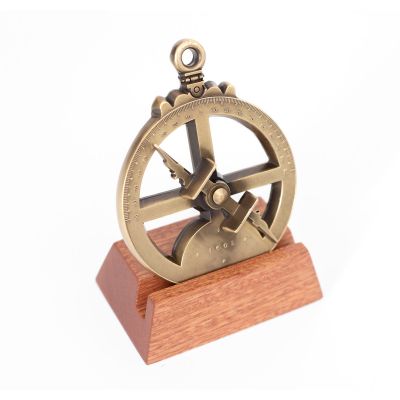 Astrolabe Atocha III with wooden base