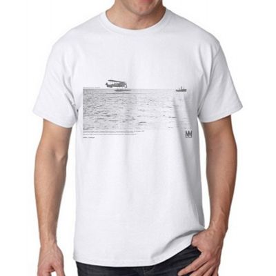 T-Shirt Hidroavião Branca